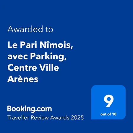 Apartment Le Pari Nimois, Avec Parking, Centre Arenes Nimes